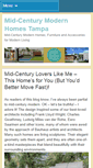 Mobile Screenshot of midcenturymoderntampa.com